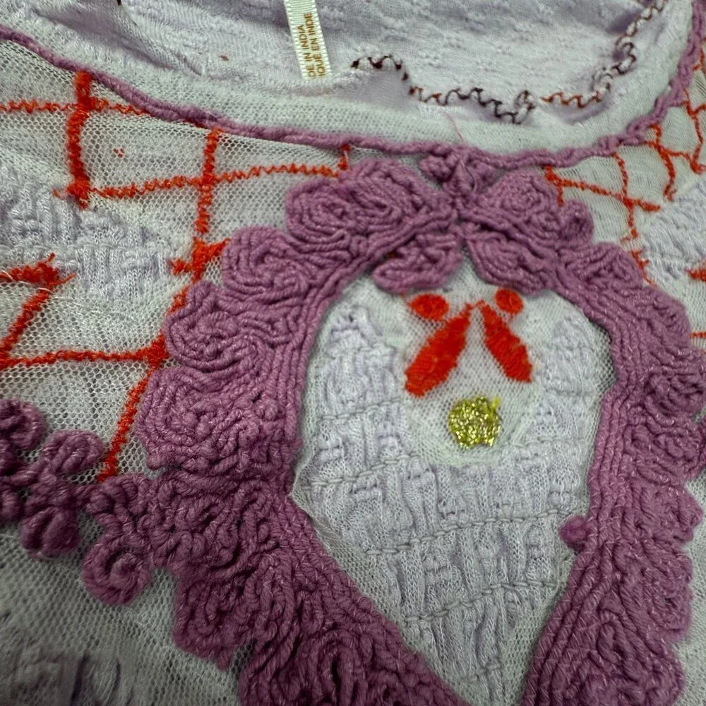 Free People Lavender Bloiuse Size Small‎ Beautiful